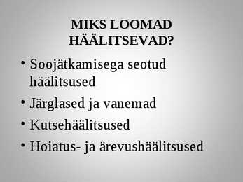 Loomadepsühholoogia #16