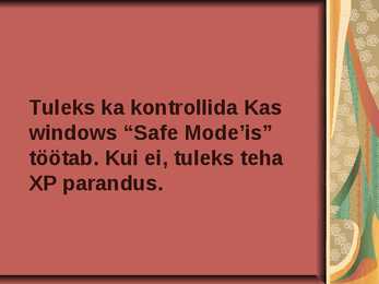 Kõvaketta analüüs #7