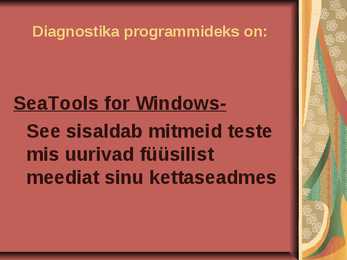 Kõvaketta analüüs #8