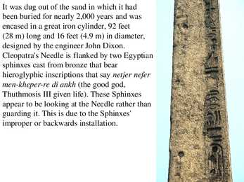 Cleopatra s needle #3