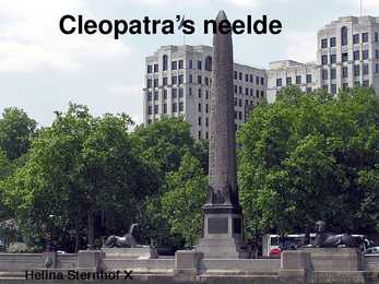 Cleopatra s needle