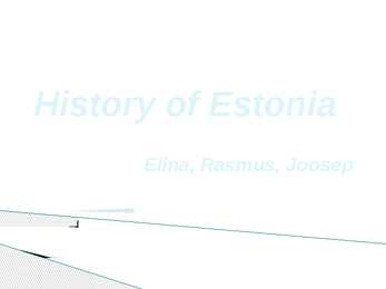History of Estonia