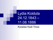 Lydia Koidula