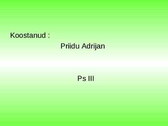 Välisõhuseadus #13