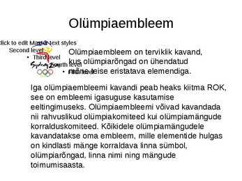 Olümpialiikumine #13