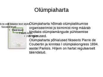 Olümpialiikumine #4