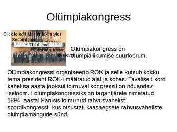Olümpialiikumine #5