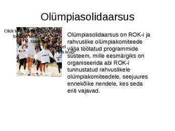 Olümpialiikumine #6
