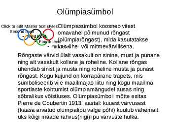 Olümpialiikumine #10