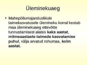 Mahepõllumajandus #10