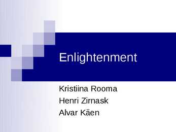 Enlightenment