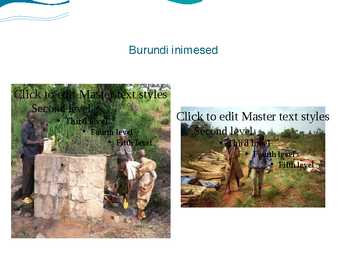 Burundi rahvastik #8