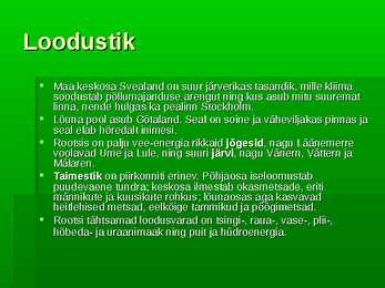 Presentatsioon rootsi #5