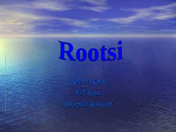 Presentatsioon rootsi