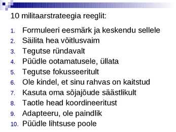 Strateegilise juhtimise olemus ja terminoloogia- #19