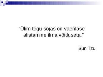 Strateegilise juhtimise olemus ja terminoloogia- #20