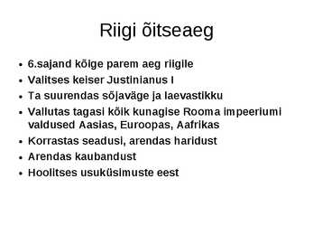 Bütsantsi keisririik #5