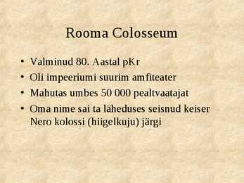 Vaatamisväärsused Roomas #7