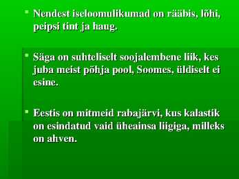 Eesti loomastik #13