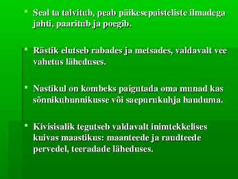 Eesti loomastik #19