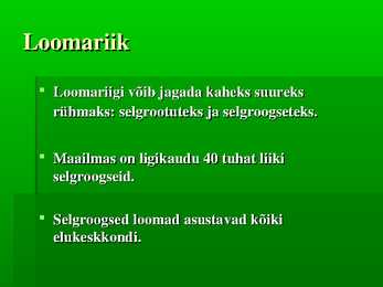 Eesti loomastik #3