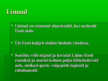 Eesti loomastik #8