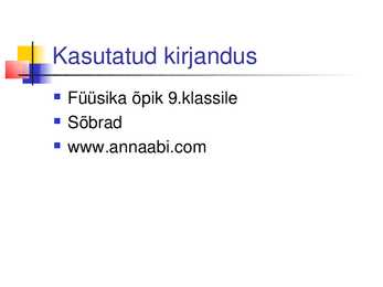 Soojusnähtused saunas #10