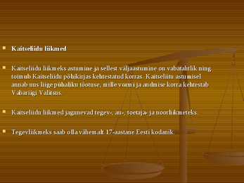 Kaitseliidu seadus #6