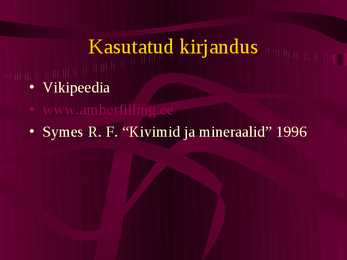 Merevaik #13