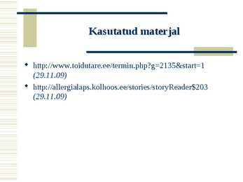 Toiduainete keemiline koostis e-ainete põhjal #30