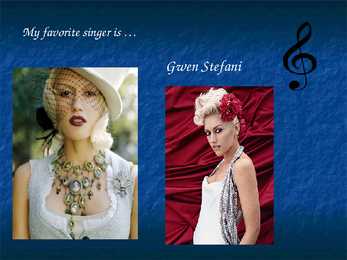 My favourite singer #2
