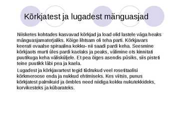 Kuidas vanasti mängiti #4