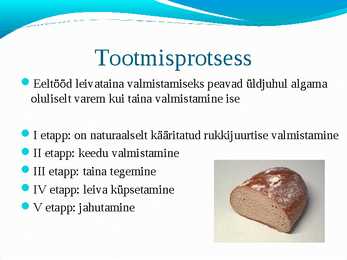 Leivatooted-presentatsioon #4