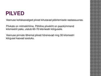 Ettekanne veenusest #5