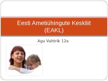 Eesti Ametiühingute Keskliit