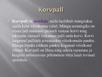 Korvpall #2
