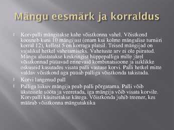 Korvpall #8