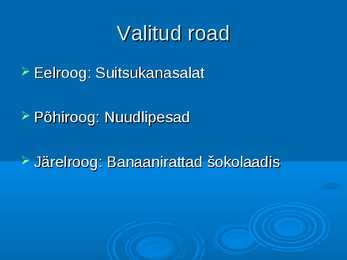 Kokkade lõputöö arvutiõpetuses #3