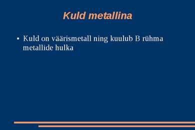 Kuld-aurum #4