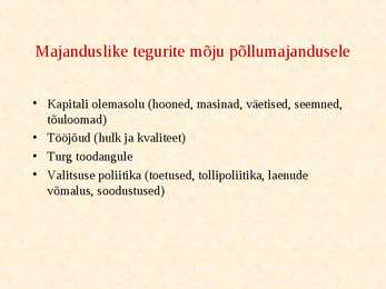 Põllumajandus-kalandus ja toituainetööstus #5