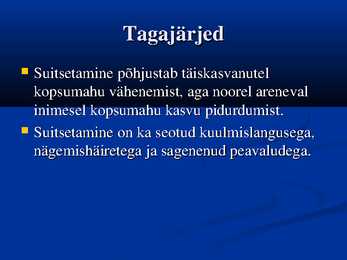 Suitsetamise kahjulikkus #5