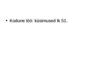 Evolutsiooni kujunemine #27
