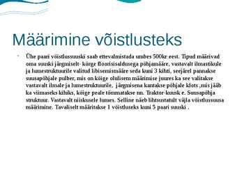 Suuskade määrimine #7