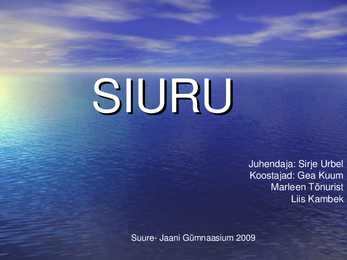 Rühmitus-Siuru