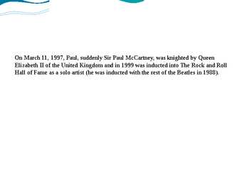 Paul McCartney #25