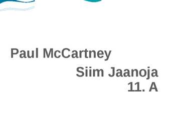 Paul McCartney