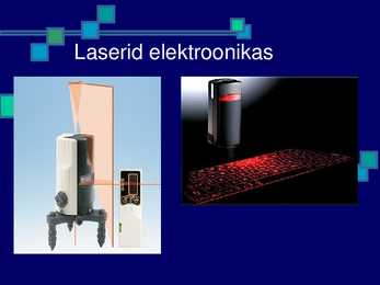 Laserite kasutusala #10