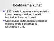 Totalitaarsete riikide kunst #2