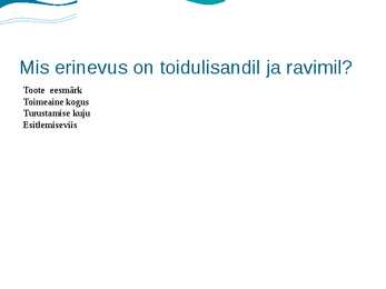 Toidulisandid #6