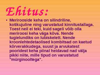 Meriroosid #3